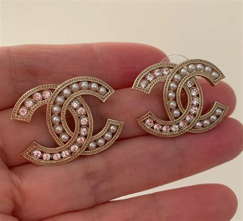 big chanel earrings aliexpress|Chanel Earings .